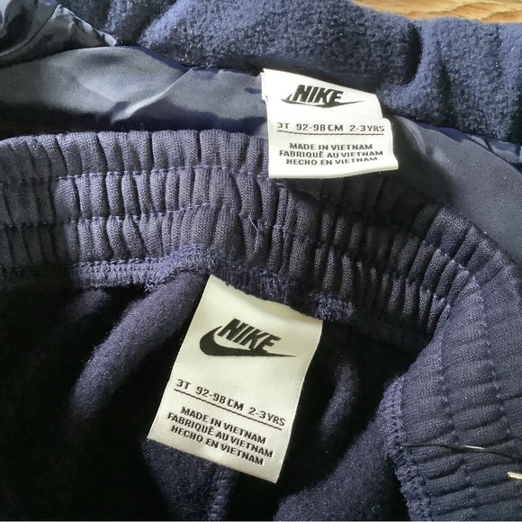 Nike boys 2 pc Puffer vest & joggers set size 3T(NWT) - Picture 4 of 4